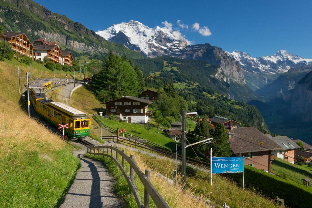 Roossi-Huus 3 Lägenhet Wengen Exteriör bild